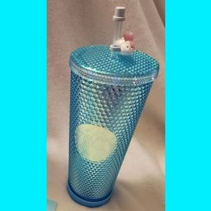 Starbucks Blue Studded Tumbler